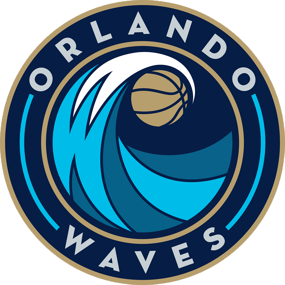 Orlando Waves 2016-Pres Primary Logo iron on transfers for clothing